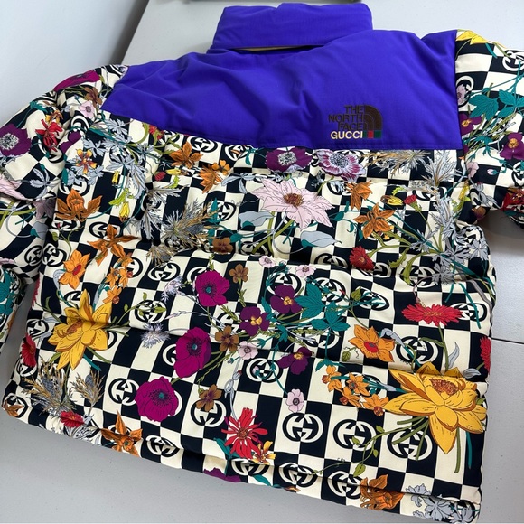 Gucci x The North Face Floral Down Jacket NEW WITH TAGS - Picture 10 of 16